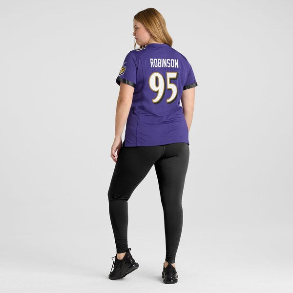 Tavius Robinson Baltimore Ravens Nike Women's Game Jersey - Purple - Image 8