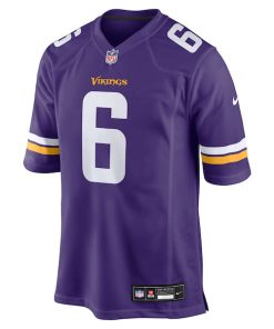 Alternative view of Dwight McGlothern Minnesota Vikings Nike Team Game Jersey -  Purple