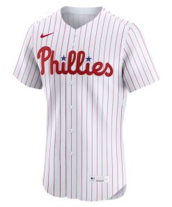 Alternative view of Trea Turner Philadelphia Phillies Nike Home Elite Jersey - White