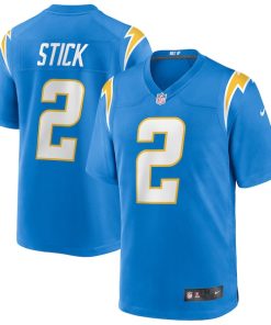 Easton Stick Los Angeles Chargers Nike Game Jersey - Powder Blue