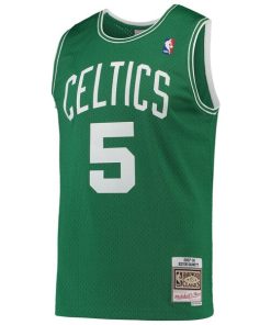 Alternative view of Kevin Garnett Boston Celtics  2007/08 Hardwood Classics Swingman Jersey - Kelly Green