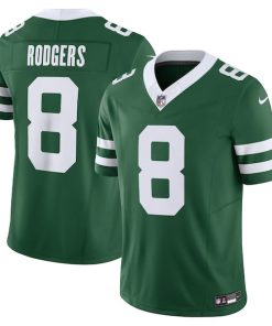 Aaron Rodgers New York Jets Nike Vapor F.U.S.E. Limited Jersey - Legacy Green