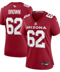 Alternative view of Evan Brown Arizona Cardinals Nike Women's  Game Jersey -  Cardinal