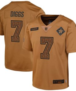 Trevon Diggs Dallas Cowboys Nike Youth 2023 Salute To Service Limited Jersey - Brown
