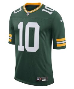 Alternative view of Jordan Love Green Bay Packers Nike Team Vapor Untouchable Limited Jersey - Green