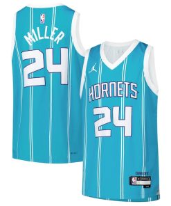 Brandon Miller Charlotte Hornets Nike Youth Swingman Jersey - Icon Edition - Teal