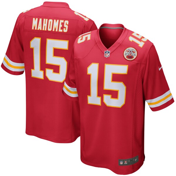 Patrick Mahomes Kansas City Chiefs Nike Youth Game Jersey - Red - Image 2