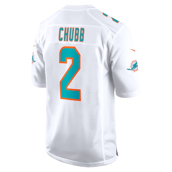 Bradley Chubb Miami Dolphins Nike Game Player Jersey - White - Image 3