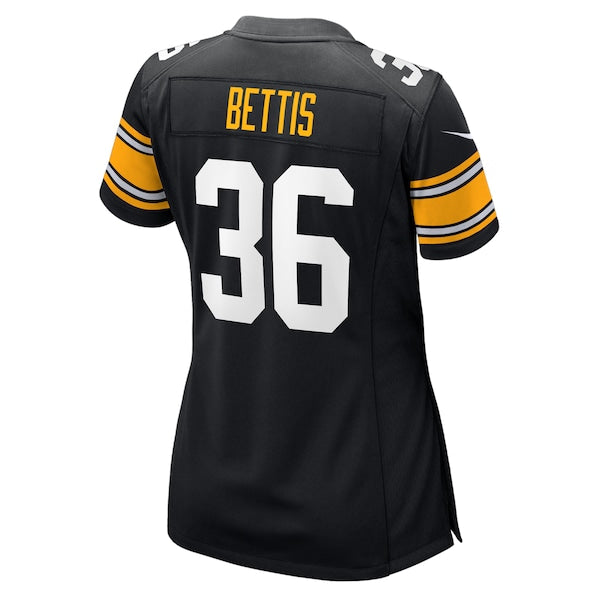 Jerome Bettis Pittsburgh Steelers Nike Women's Retired Player Jersey - Black - Image 3