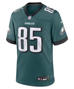 Alternative view of Albert Okwuegbunam Jr. Philadelphia Eagles Nike Team Game Jersey - Midnight Green