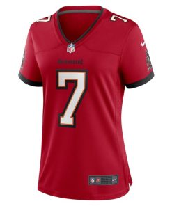 Alternative view of Bucky Irving Tampa Bay Buccaneers Nike Women's  Game Jersey -  Red