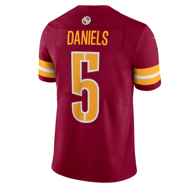 Jayden Daniels Washington Commanders Nike Vapor Untouchable Limited Jersey - Burgundy - Image 3
