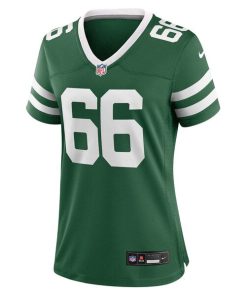 Alternative view of Joe Tippmann New York Jets Nike Women's Team Game Jersey - Legacy Green