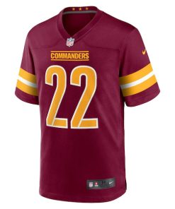 Alternative view of Darrick Forrest Washington Commanders Nike Game Player Jersey - Burgundy