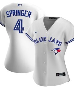 George Springer Toronto Blue Jays Nike Women's Home Replica Jersey - White