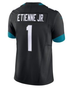 Alternative view of Travis Etienne Jacksonville Jaguars Nike Vapor F.U.S.E. Limited Jersey - Black