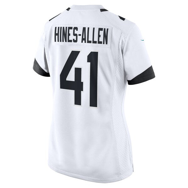 Josh Hines-Allen Jacksonville Jaguars Nike Women's Player Game Jersey - White - Image 3