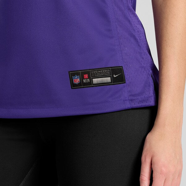 Javon Hargrave Minnesota Vikings Nike Women's Team Game Jersey - Purple - Image 9