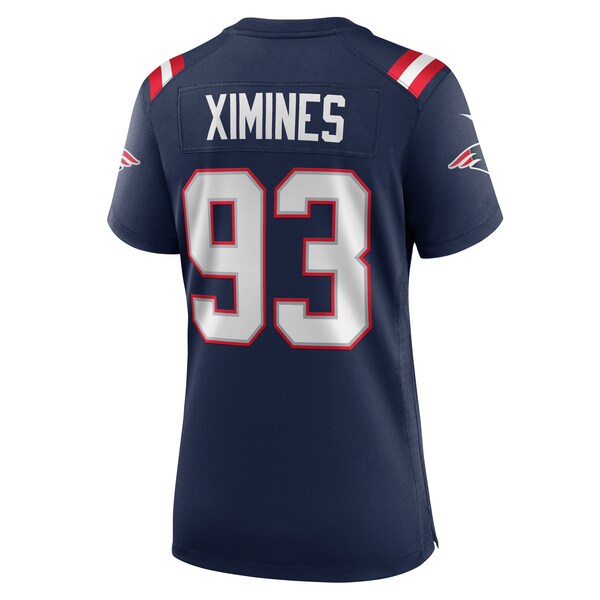 Oshane Ximines New England Patriots Nike Women's Game Jersey - Navy - Image 4