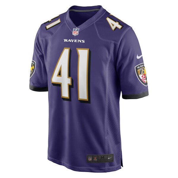 Daryl Worley Baltimore Ravens Nike Game Player Jersey - Purple - Image 2