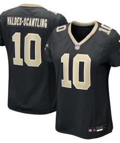 Alternative view of Marquez Valdes-Scantling New Orleans Saints Nike Women's  Game Jersey -  Black