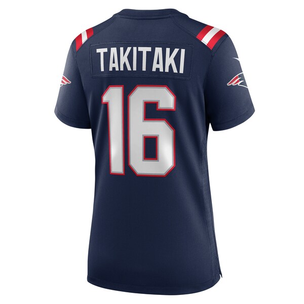 Sione Takitaki New England Patriots Nike Women's Game Jersey - Navy - Image 2