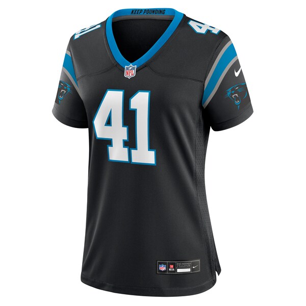 Matthias Farley Carolina Panthers Nike Women's Game Jersey - Black - Image 2