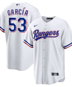 Adolis Garcia Texas Rangers Nike Home Replica Jersey - White