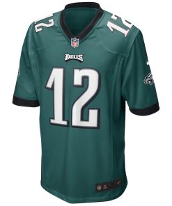Alternative view of Randall Cunningham Philadelphia Eagles Nike Game Retired Player Jersey - Midnight Green