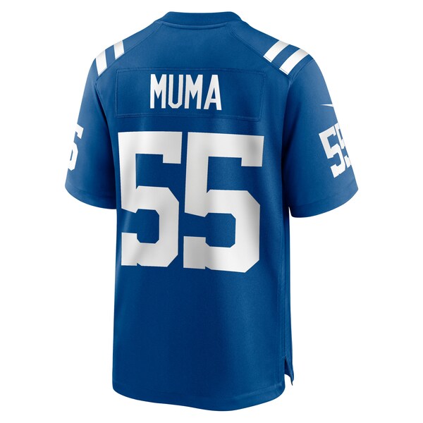 Chad Muma Indianapolis Colts Nike Team Game Jersey - Royal - Image 3