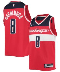 Rui Hachimura Washington Wizards Nike Youth 2021/22 Diamond Swingman Jersey - Icon Edition - Red
