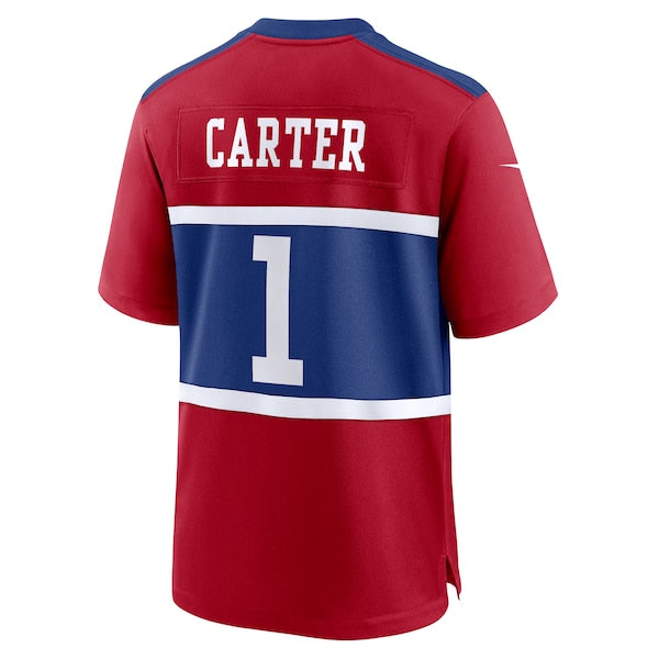 Abdul Carter New York Giants Nike First Round Pick Alternate Game Jersey - Red - Image 3