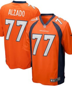 Lyle Alzado Denver Broncos Nike Game Retired Player Jersey - Orange