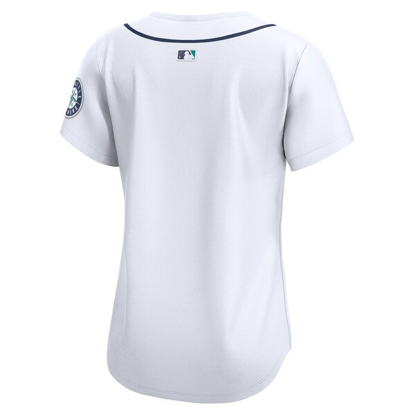 Seattle Mariners Nike Women's Home Limited Jersey - White - Image 3
