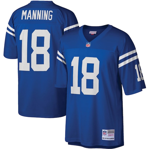Peyton Manning Indianapolis Colts Legacy Replica Jersey - Royal/White - Image 2