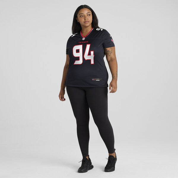 Jayden Peevy Houston Texans Nike Women's Team Game Jersey - Navy - Image 7