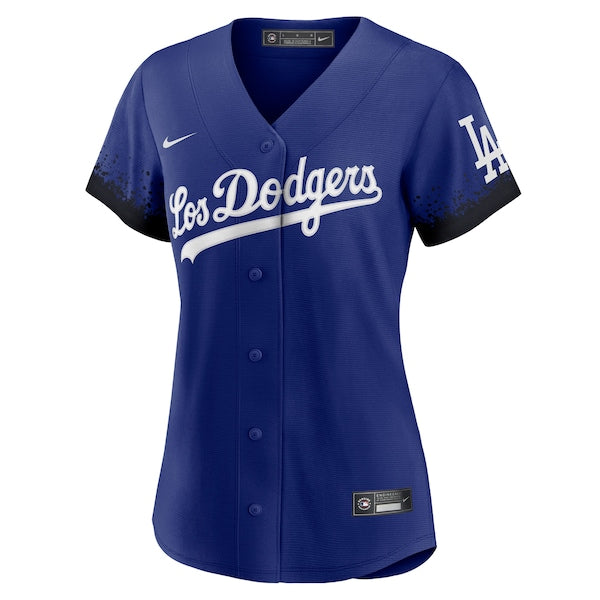 Mookie Betts Los Angeles Dodgers Nike Women's City Connect Replica Player Jersey - Royal - Image 2