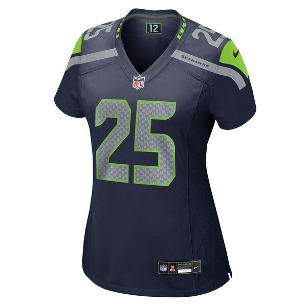 Kenny McIntosh Seattle Seahawks Nike Women's Team Game Jersey - College Navy/Navy - Image 7