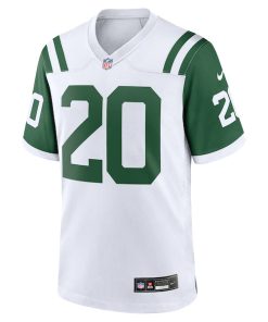 Alternative view of Breece Hall New York Jets Nike Classic Alternate Game Jersey - White