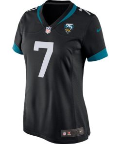 Alternative view of Nick Foles Jacksonville Jaguars Nike Women's 25th Season Game Jersey - Black