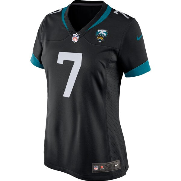 Nick Foles Jacksonville Jaguars Nike Women's 25th Season Game Jersey - Black - Image 2