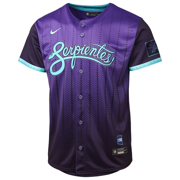 Arizona Diamondbacks Nike Youth 2025 City Connect Limited Jersey - Purple - Image 2