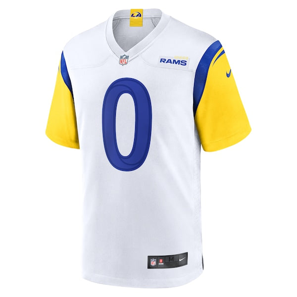 Byron Young Los Angeles Rams Nike Team Game Jersey - White/Royal - Image 3