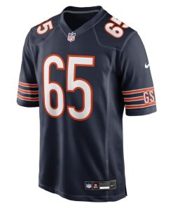 Alternative view of Luke Newman Chicago Bears Nike Team Game Jersey -  Navy