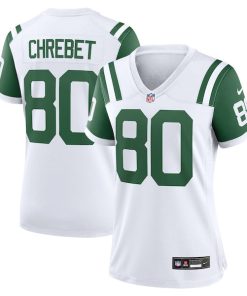 Wayne Chrebet New York Jets Nike Women's Classic Alternate Retired Player Game Jersey - White