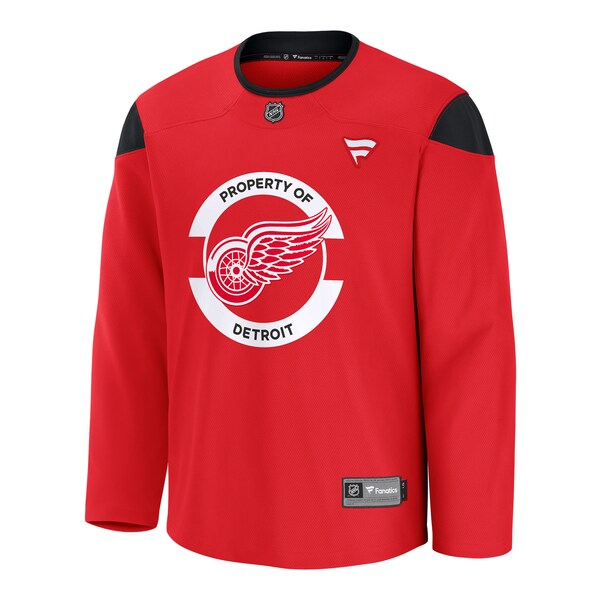 Detroit Red Wings Home Practice Jersey - Red - Image 2