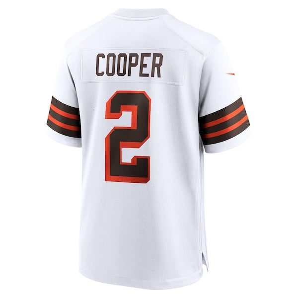 Amari Cooper Cleveland Browns Nike Alternate Game Jersey - White - Image 3