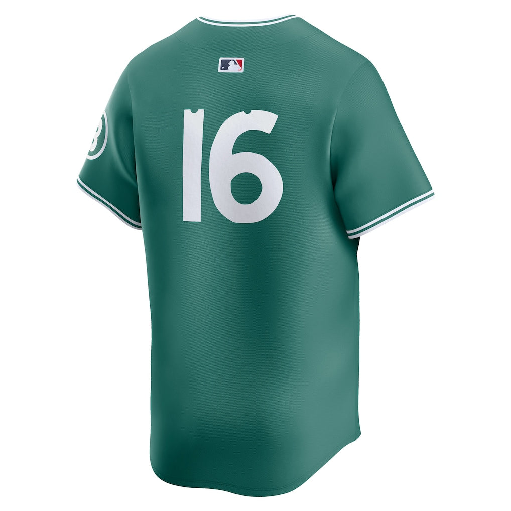 Jarren Duran Boston Red Sox Nike 2025 City Connect Limited Player Jersey - Green - Image 3