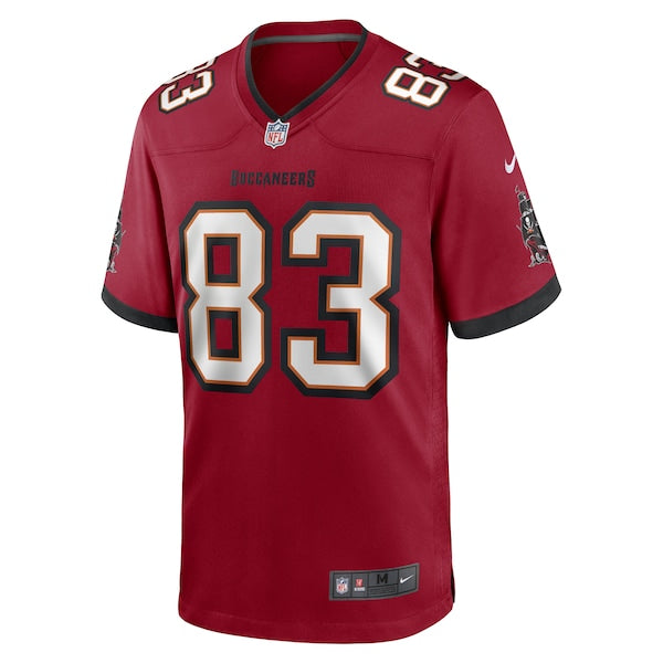 Deven Thompkins Tampa Bay Buccaneers Nike Game Player Jersey - Red - Image 2