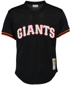Alternative view of Matt Williams San Francisco Giants Cooperstown Mesh Batting Practice Jersey - Black
